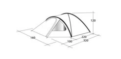Outwell Cloud 2 Tent -Famous Camping Store 111043v20 061