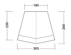 Famous Camping Store -Famous Camping Store 111239 fieldcrest canopy drawing floorplan3
