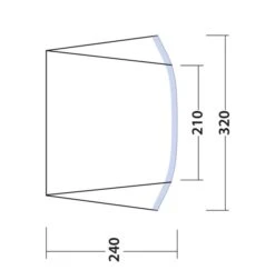 Outwell Touring Canopy Air 13 Outwell Touring Canopy Air -Famous Camping Store 111253 touring canopy air drawing floorplan3
