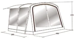 Outwell Universal Awning Size 7 -Famous Camping Store 111296 universal awning size 7 drawing perspective2 1