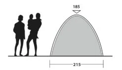 Outwell Free Standing Inner Tent L -Famous Camping Store 111340 free standing inner l drawing other5