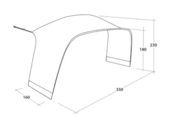 Outwell Universal Connector L -Famous Camping Store 111341 1