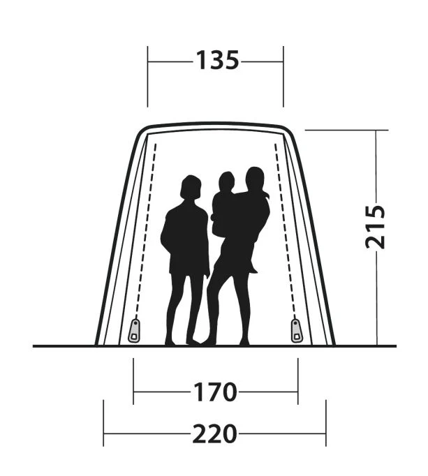 Outwell Dunecrest Drive Away Awning 19 Outwell Dunecrest Drive Away Awning - Image 17