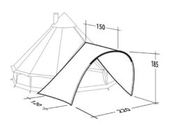 Robens Front Porch -Famous Camping Store 130209 front porch drawing perspective2