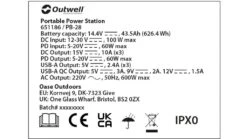 Outwell Akira 600 Power Station -Famous Camping Store 651186.4