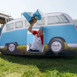 Volkswagen VW Campervan Kids Blue Pop Up Tent -Famous Camping Store 998399 47d659ef37d93e
