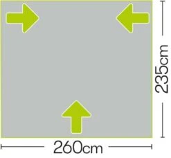 Quest Falcon 260 Poled Porch Caravan Awning -Famous Camping Store a3501 7 fullsize