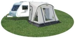 Quest Falcon 260 Poled Porch Caravan Awning -Famous Camping Store a3501 fullsize