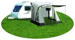 Quest Falcon Air 260 Porch Awning -Famous Camping Store a3501a photo