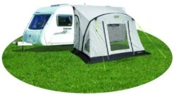 Quest Falcon Air 325 Porch Awning -Famous Camping Store a3502a photo
