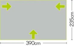 Quest Falcon 390 Poled Porch Caravan Awning -Famous Camping Store a3503 7 fullsize