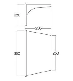Vango AirBeam Sky Canopy 2.5m -Famous Camping Store airbeam sky canopy for caravan motorhomes 25mx