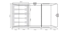 Outdoor Revolution Airedale 5.0S Tent -Famous Camping Store airedale 5s 1 3