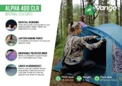 Vango Alpha 400 CLR Tent -Famous Camping Store alpha 400 clr2