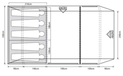 Outdoor Revolution Camp Star 500XL Air Tent Bundle (2022) -Famous Camping Store campstar 500xl 1 1