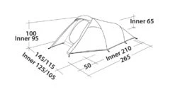 Easy Camp Energy 200 Compact Tent -Famous Camping Store energy 200 compact
