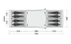 Easy Camp Huntsville 800 Twin Tent -Famous Camping Store huntsville 800 3