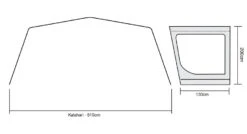 Outdoor Revolution Kalahari PC 7.0 Side Sun Wing -Famous Camping Store kalahari side wing 1 1 1