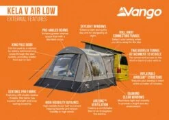 Vango Kela V Low Air Drive Away Awning 17 Vango Kela V Low Air Drive Away Awning -Famous Camping Store kela v air low