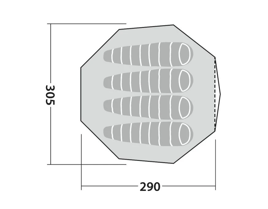 Robens Klondike S Tent 4 Robens Klondike S Tent - Image 2