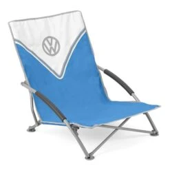 Volkswagen Blue Campervan Folding Low Camping Chair -Famous Camping Store low volkswagen blue campervan folding low camping chair 80601.1568212620