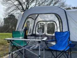 Maypole Malvern Low Air Driveaway Awning -Famous Camping Store mp9544 40 min