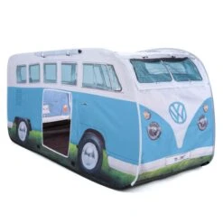 Volkswagen VW Campervan Kids Blue Pop Up Tent -Famous Camping Store ol0180 2 1