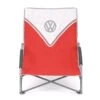 Volkswagen Red Campervan Folding Low Camping Chair -Famous Camping Store ol0192 vw low folding chair red 1 37e270