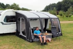 Outdoor Revolution Sportlite Air 400 Awning -Famous Camping Store orca1010 sportliteair400 l1