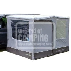 Outdoor Revolution Cayman Sun Canopy Front Panel -Famous Camping Store orda1408 caymansuncanopy sidewalls frontdoor