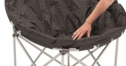 Outwell Casilda XL Moon Chair -Famous Camping Store outwell casilda xl moon chair padded seat