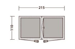 Outwell Seahaven Comfort Station Double Utility Tent -Famous Camping Store outwell seahaven comfort station double utility tent 3