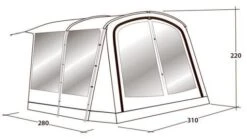 Outwell Universal Awning Size 2 -Famous Camping Store outwell universal awning size 2 1