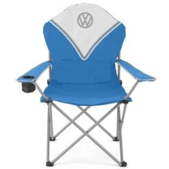 Volkswagen Blue Deluxe Padded Chair
