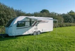 Sunncamp Protekta Sun Canopy 10ft -Famous Camping Store protekta roll out sun canopy 8 min 1