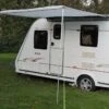 Sunncamp Protekta Sun Canopy 7ft -Famous Camping Store protekta roll out sun canopy main