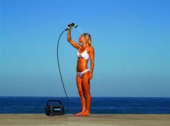 Rinsekit Portable Shower POD -Famous Camping Store rinsekit pod elise h fpbgc pwa9 fc