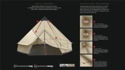 Robens Kiowa Tipi Tent -Famous Camping Store robens kiowa features