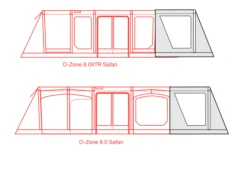 Outdoor Revolution Ozone Safari Front Porch Extension -Famous Camping Store safari 3