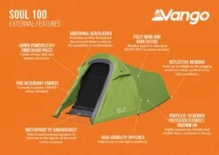 Vango Soul 100 Tent -Famous Camping Store soul 100 infographic lr