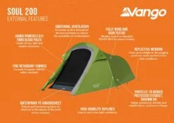 Vango Soul 200 Tent 12 Vango Soul 200 Tent -Famous Camping Store soul 200 infographic lr