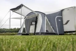 Sunncamp Swift Deluxe 325 SC Caravan Awning -Famous Camping Store swift deluxe 325 sc with side sun canopy 5