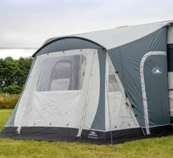 Sunncamp Swift 260 Deluxe SC Caravan Awing -Famous Camping Store swiftdeluxe260sc 9sq