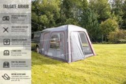 Vango Tailgate AirHub Low Awning -Famous Camping Store tailgate air hub awning features