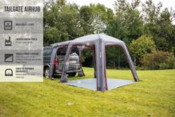 Vango Tailgate AirHub Low Awning -Famous Camping Store tailgate airhub features