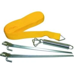Fiamma Tie Down Kit Yellow -Famous Camping Store tie down