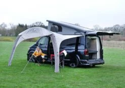 Vango AirBeam Sky Canopy 2.5m -Famous Camping Store vango 2020 lifestyle awning additions sky canopy airbeam hi 6 1