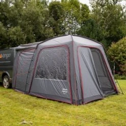 Vango Tailgate Hub Low Awning -Famous Camping Store vango awning with tunnel access 1