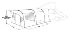 Easy Camp Wimberly Drive Away Awning -Famous Camping Store wimberly dimensions