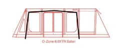 Outdoor Revolution Ozone 6.0 XTR Safari Side Sun Wing -Famous Camping Store xtr safari 2
